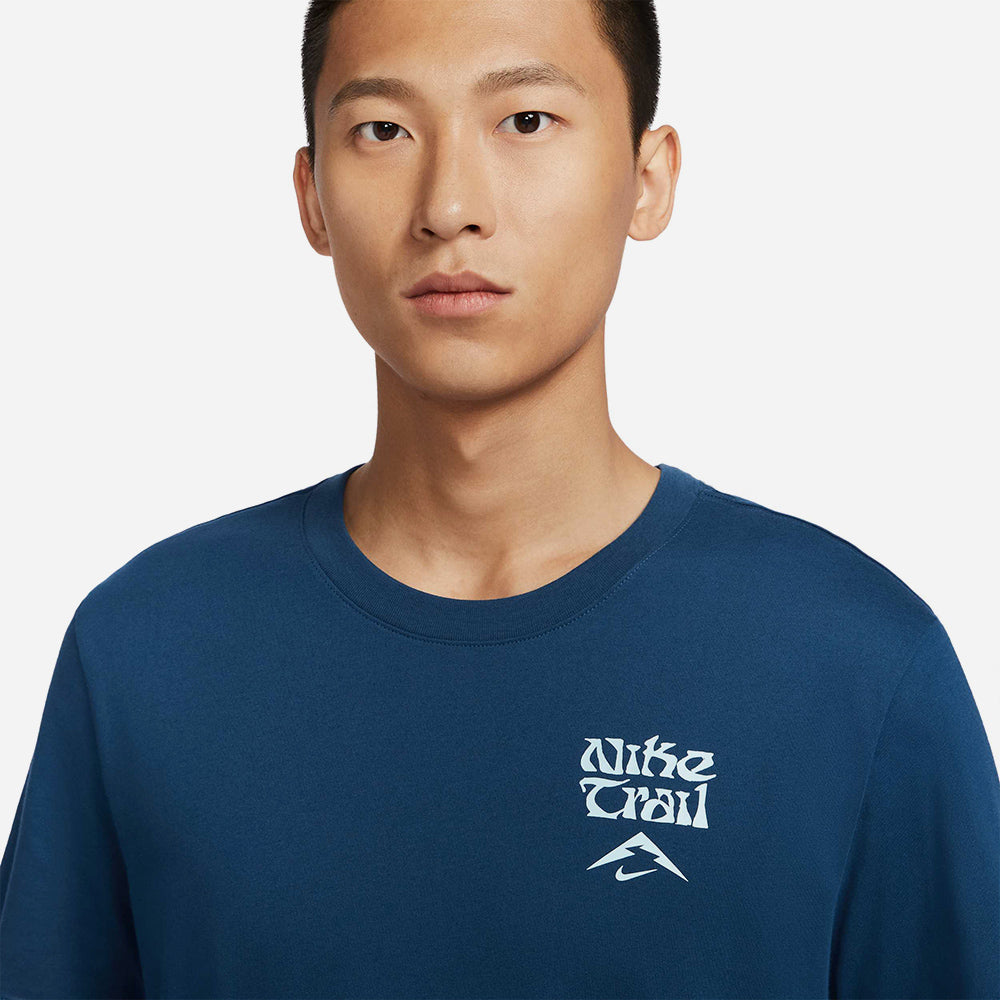Áo Thun Nam Nike Dri-Fit- - Xanh Navy - Supersports Vietnam