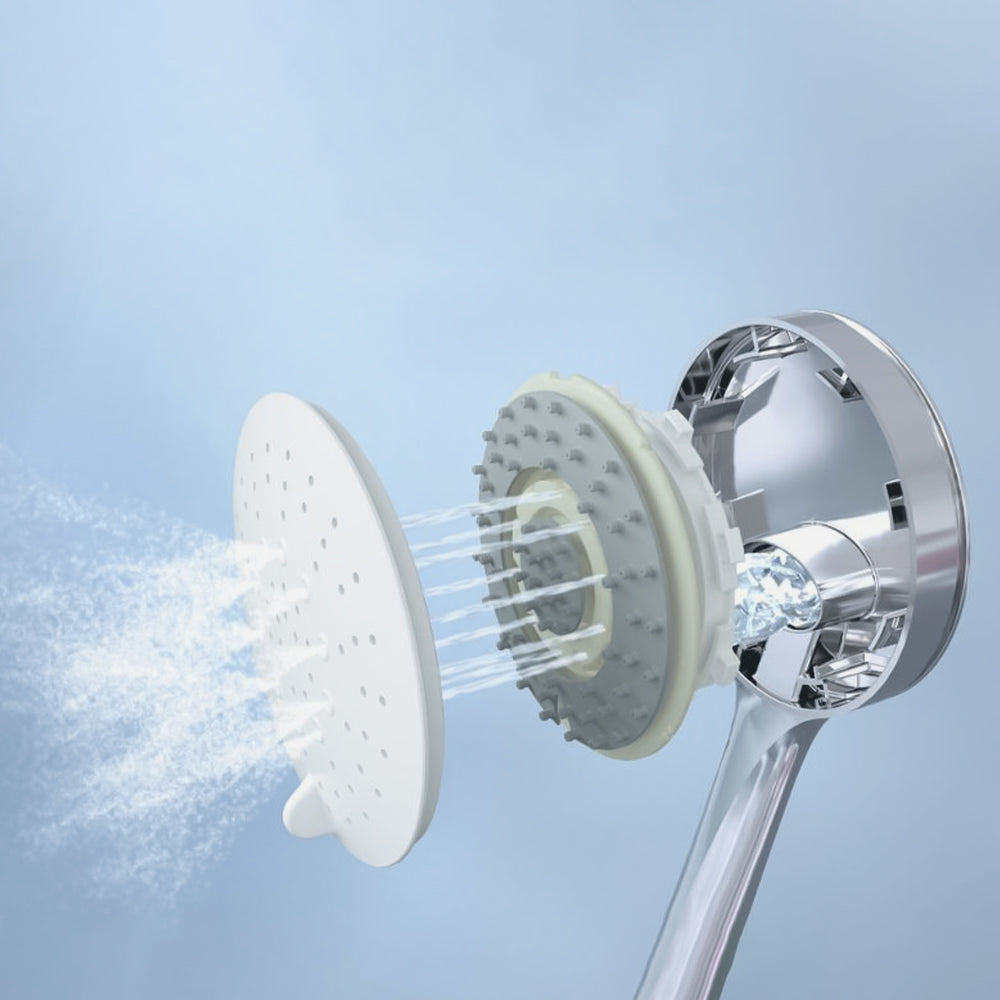 Vòi Sen Tạo Bọt Khí Mịn Fujiiryoki Fine Bubble Fws1 - Trắng - Supersports Vietnam