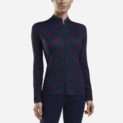 Áo Golf Tay Dài Nữ Gfore Killer Full Zip - Xanh Navy - Supersports Vietnam