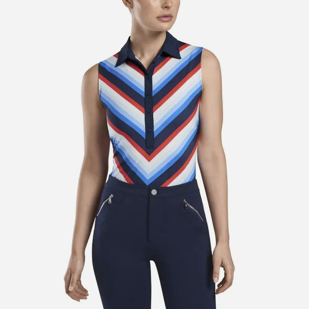 Áo Ba Lỗ Nữ Gfore Chevron Stripe - Nhiều Màu - Supersports Vietnam