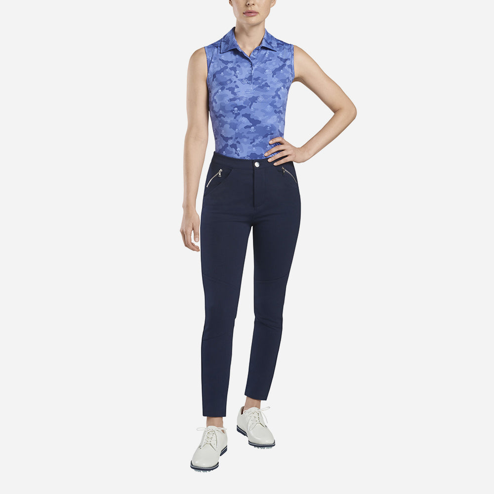 Áo Ba Lỗ Nữ Gfore Icon Camo - Xanh Dương - Supersports Vietnam