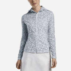 Áo Golf Tay Dài Nữ Gfore Floral Print Full Zip - Xám - Supersports Vietnam