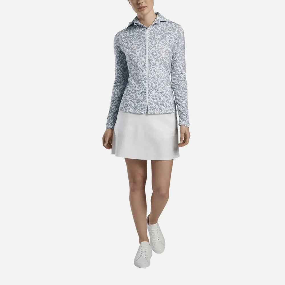 Áo Golf Tay Dài Nữ Gfore Floral Print Full Zip - Xám - Supersports Vietnam