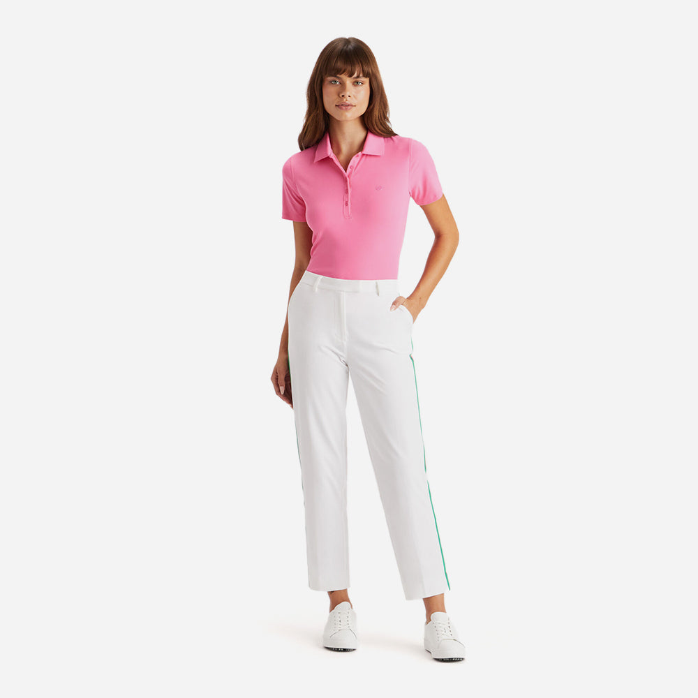 Quần Dài Đánh Golf Nữ Gfore Tux Luxe 4-Way Stretch Twill Straight Leg - Trắng - Supersports Vietnam