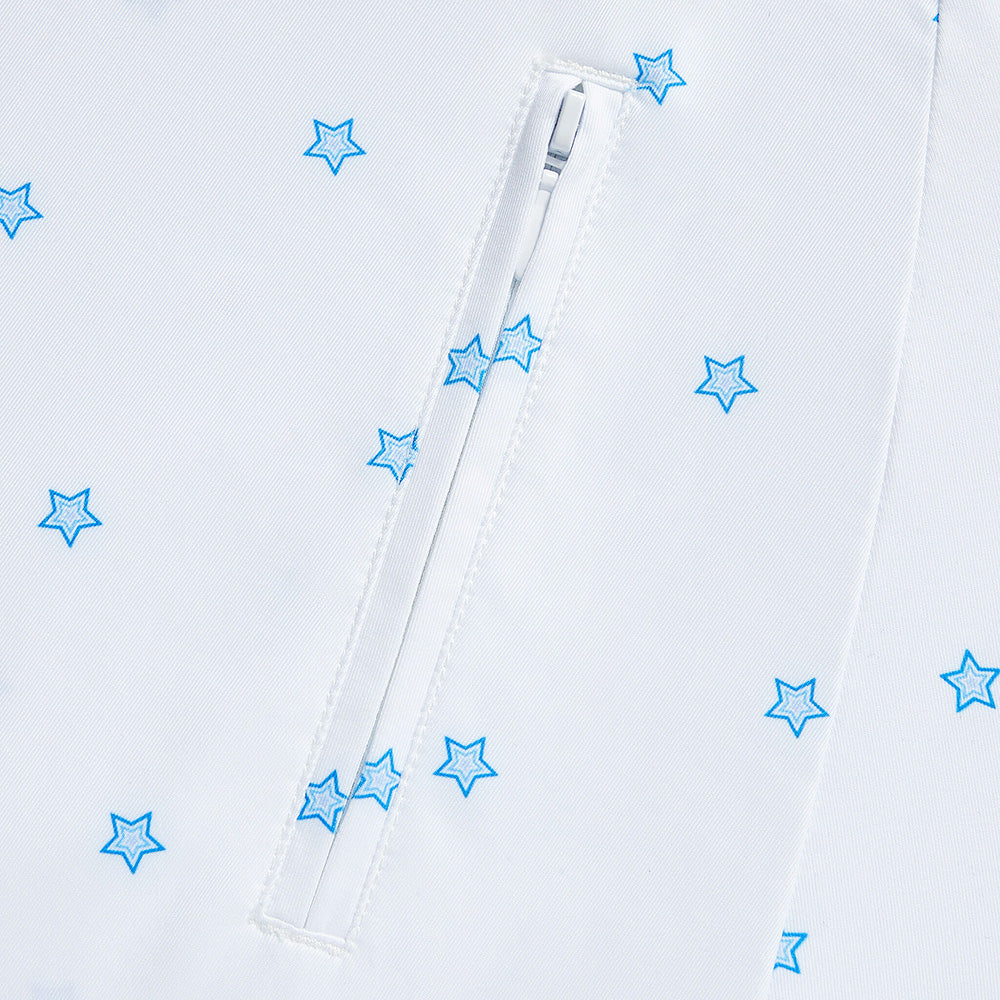 Chân Váy Golf Nữ Gfore Printed A-Line - Xanh Dương - Supersports Vietnam