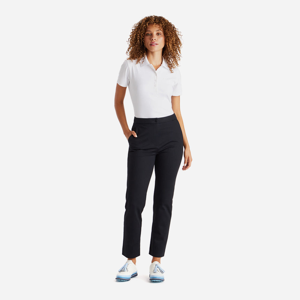 Quần Dài Đánh Golf Nữ Gfore Double Knit Cigarette High Rise Stretch - Đen - Supersports Vietnam