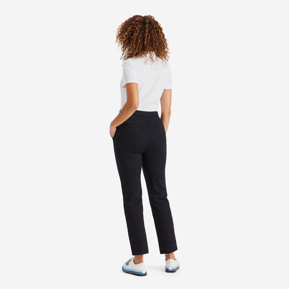 Quần Dài Đánh Golf Nữ Gfore Double Knit Cigarette High Rise Stretch - Đen - Supersports Vietnam