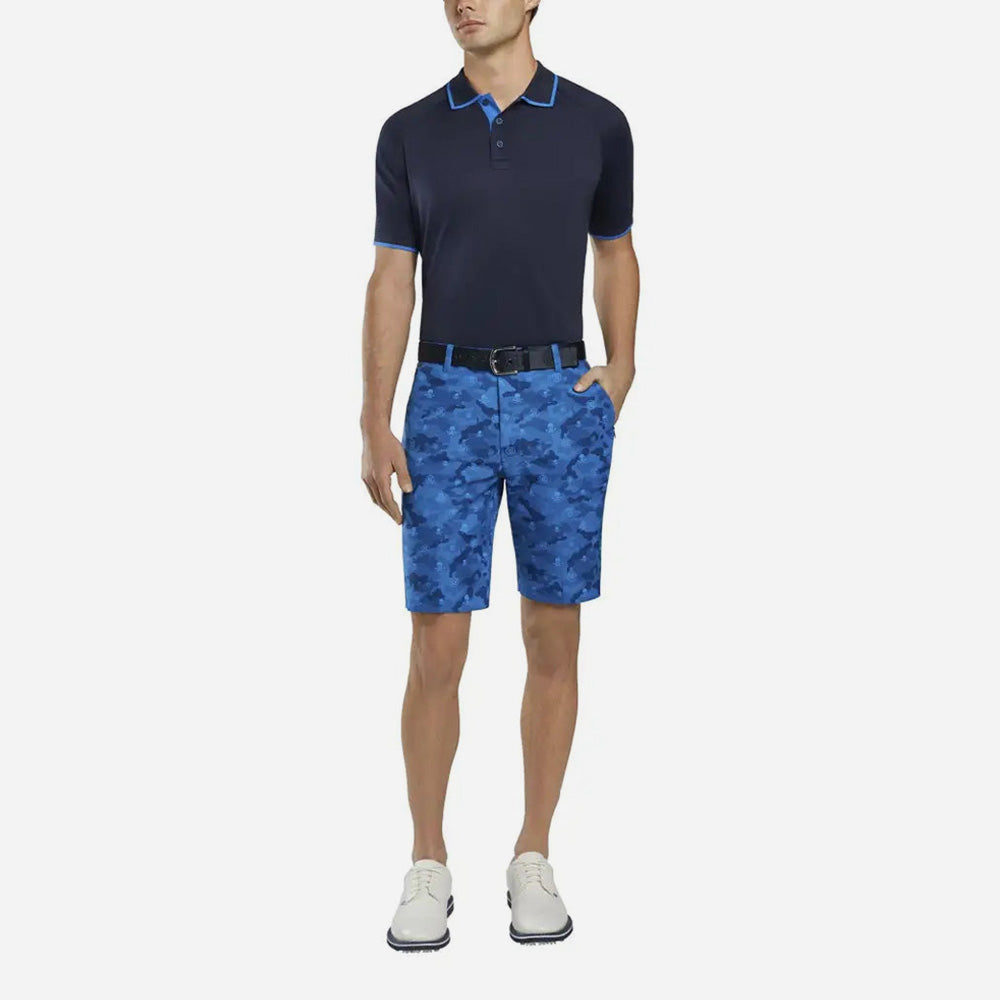 Áo Golf Tay Ngắn Nam Gfore Sideline Raglan Perf Logo - Xanh Navy - Supersports Vietnam