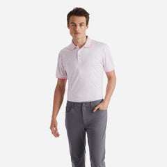 Áo Golf Tay Ngắn Nam Gfore Cut Out Floral Jersey - Hồng - Supersports Vietnam