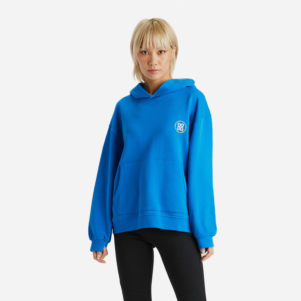 Áo Khoác Golf Unisex Gfore Oversized French Terry - Xanh Dương - Supersports Vietnam