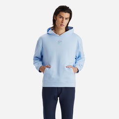 Áo Khoác Golf Unisex GFORE Worldwide Oversized French Terry - Xanh Dương - Supersports Vietnam