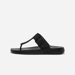Dép Xỏ Ngón Nữ Fitflop Iqushion Adjustable Buckle - Đen - Supersports Vietnam