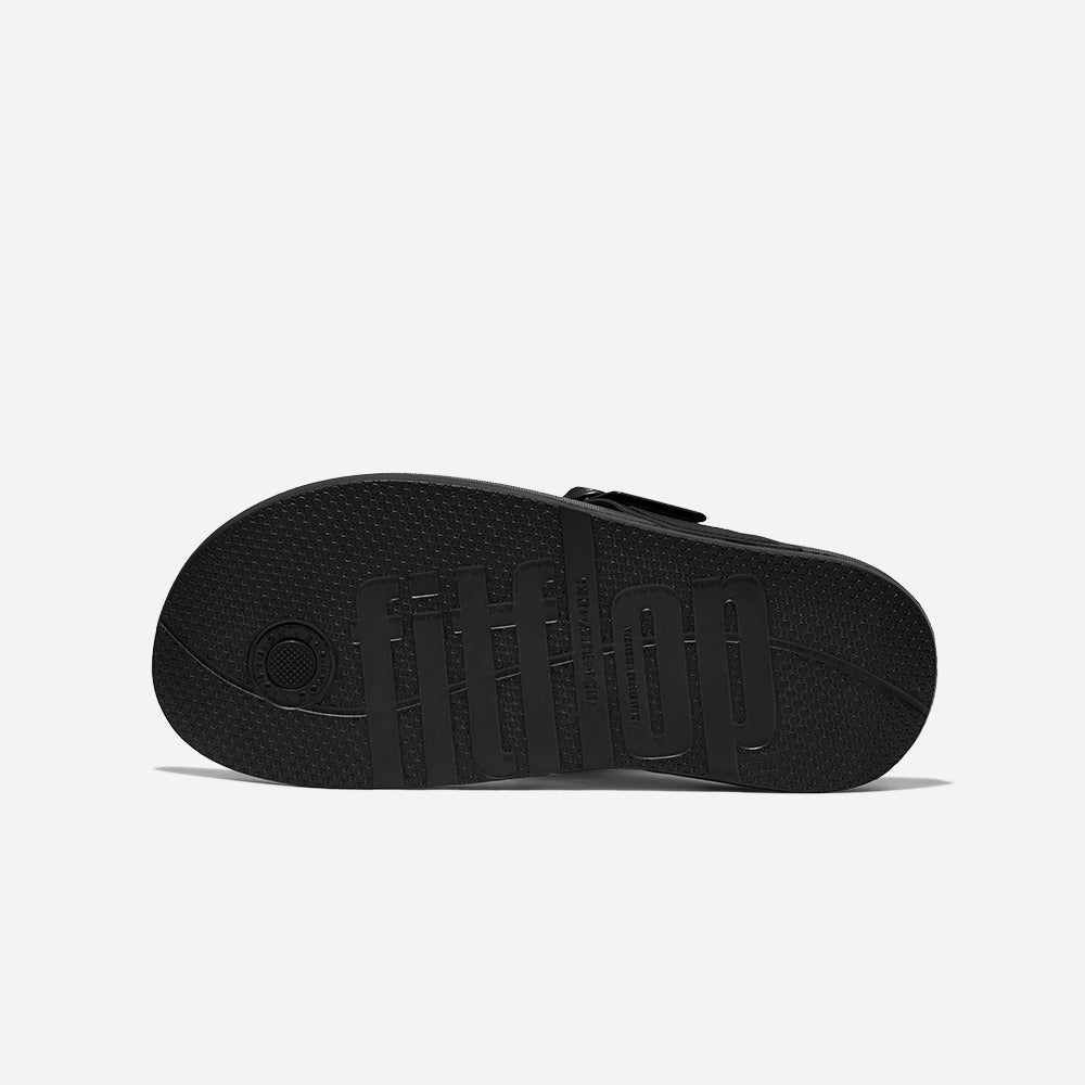 Dép Xỏ Ngón Nữ Fitflop Iqushion Adjustable Buckle - Đen - Supersports Vietnam
