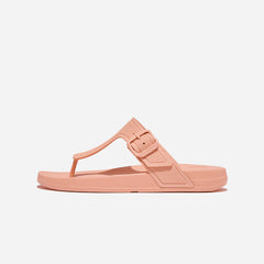 Dép Xỏ Ngón Nữ Fitflop Iqushion Adjustable Buckle - Cam San Hô - Supersports Vietnam