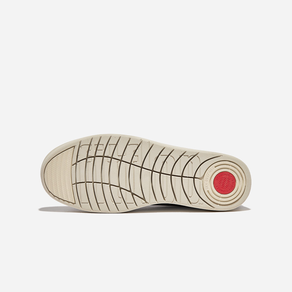 Giày Thể Thao Nữ Fitflop Rally Leather Panel - Đen - Supersports Vietnam