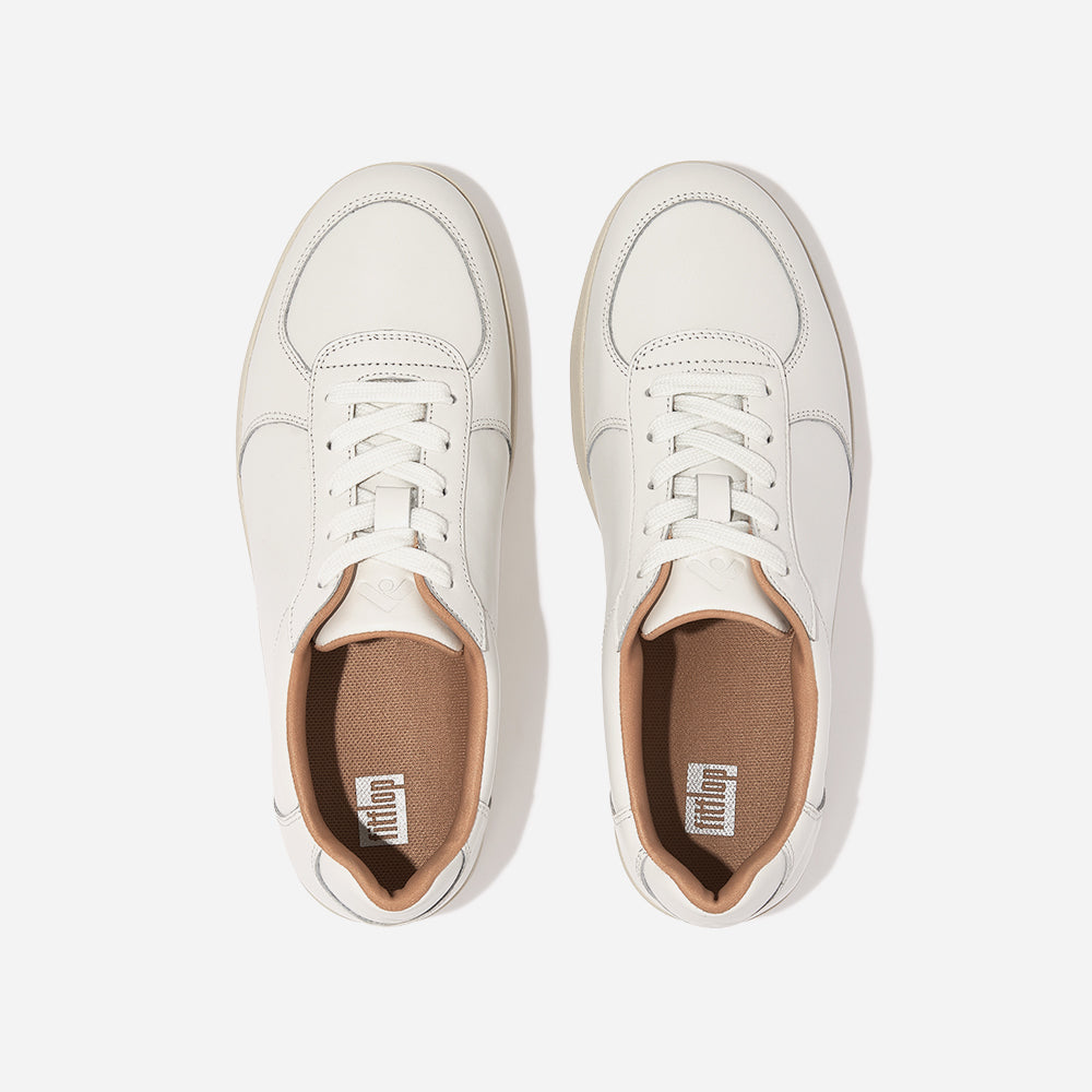 Giày Thể Thao Nữ Fitflop Rally Leather Panel - Trắng - Supersports Vietnam