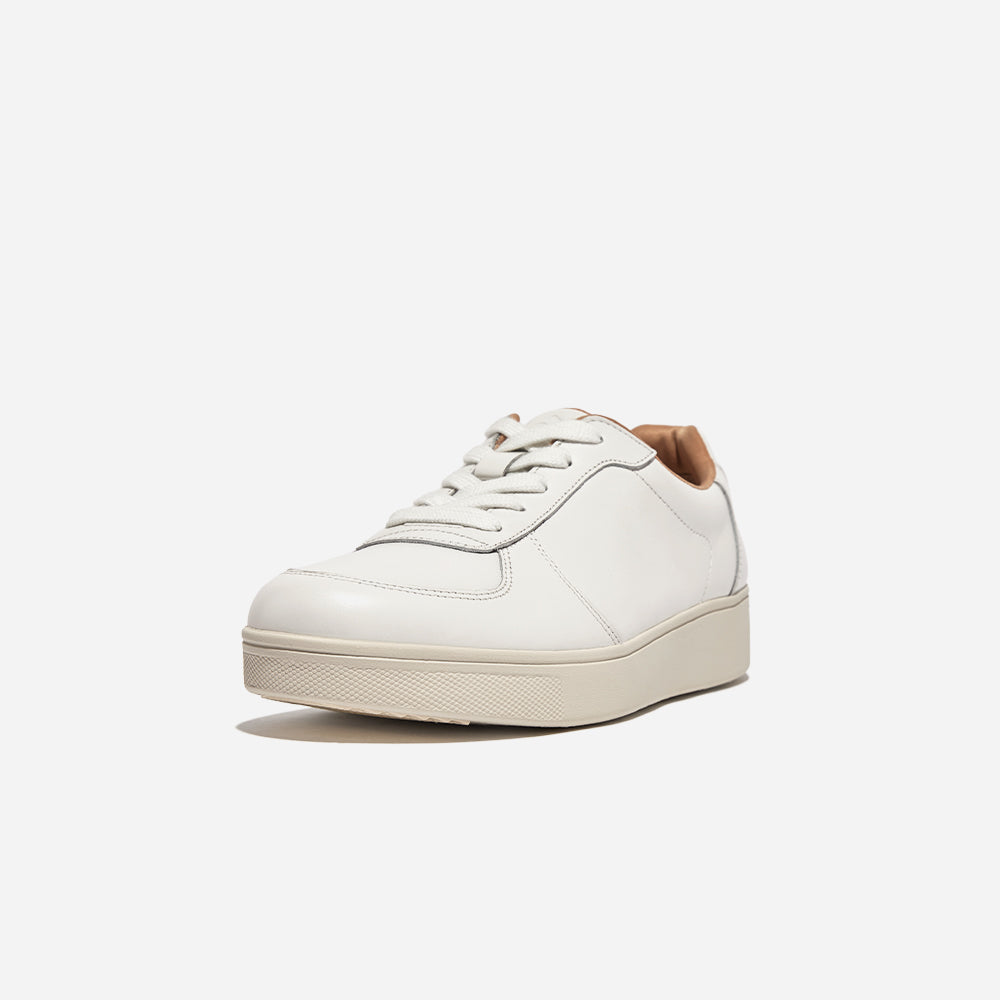 Giày Thể Thao Nữ Fitflop Rally Leather Panel - Trắng - Supersports Vietnam