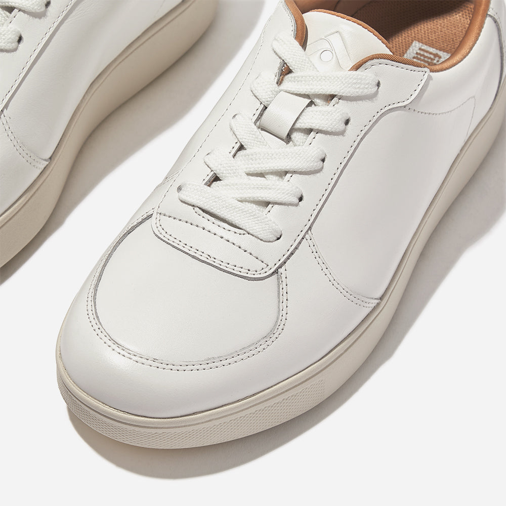 Giày Thể Thao Nữ Fitflop Rally Leather Panel - Trắng - Supersports Vietnam