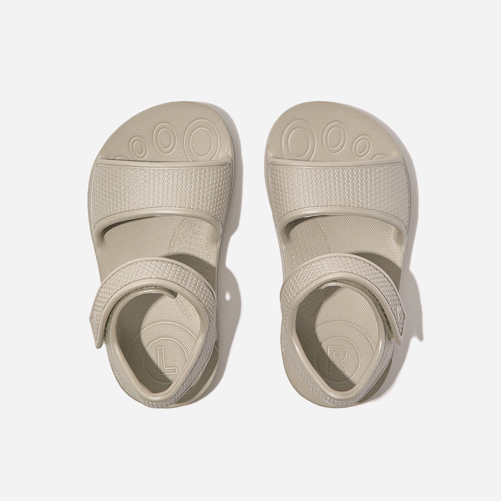 Giày Sandal Trẻ Em Fitflop Iqushion Toddler Shimmer Ergonomic - Xám - Supersports Vietnam