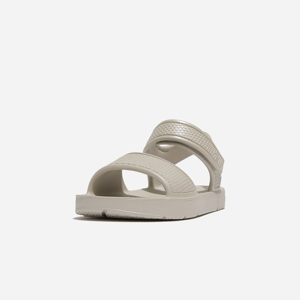 Giày Sandal Trẻ Em Fitflop Iqushion Toddler Shimmer Ergonomic - Xám - Supersports Vietnam