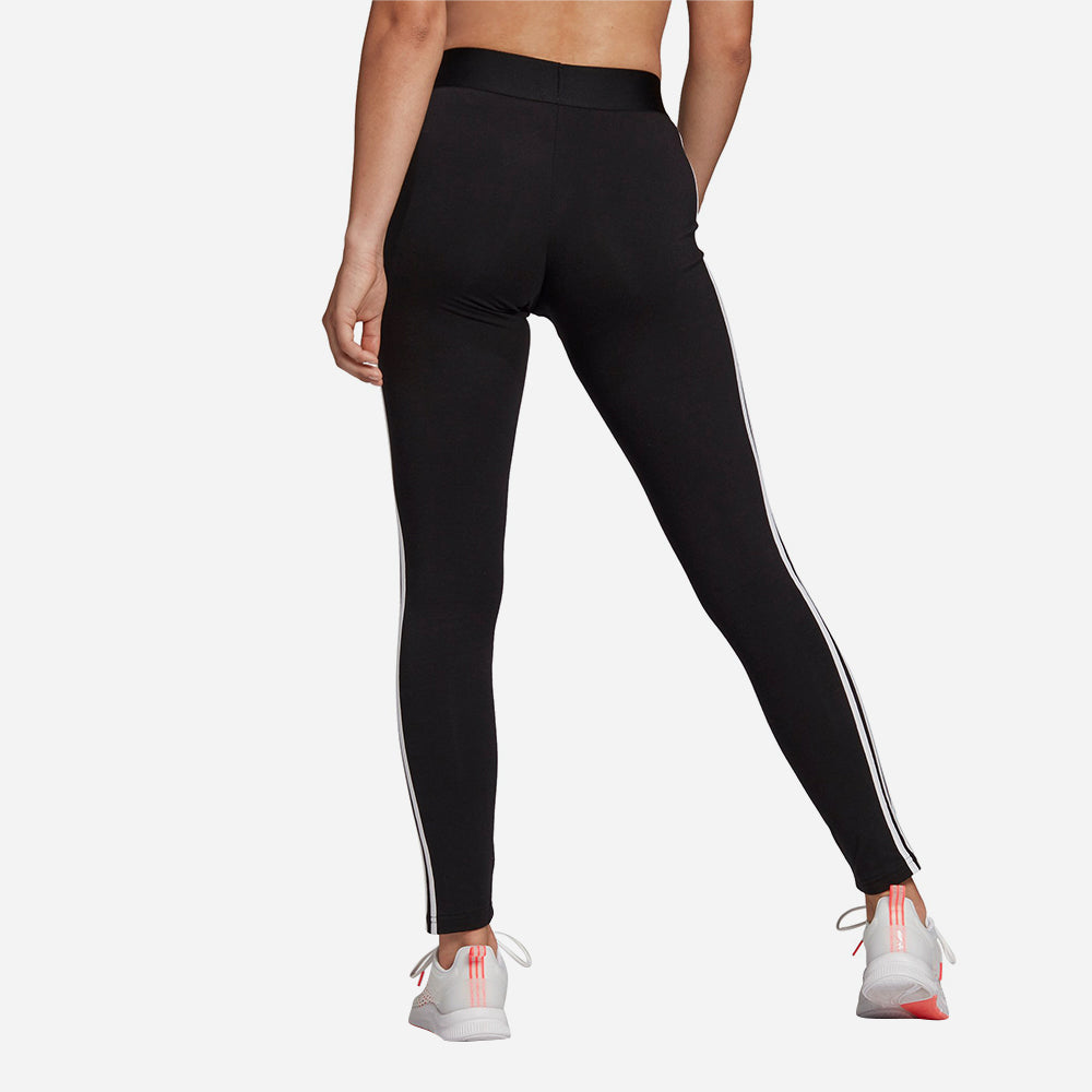 Quần Bó Thể Thao Nữ Adidas 3 Stripes - Đen - Supersports Vietnam
