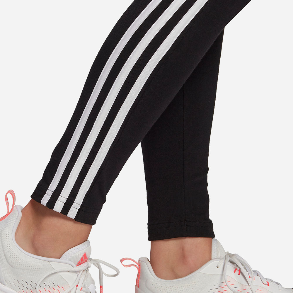 Quần Bó Thể Thao Nữ Adidas 3 Stripes - Đen - Supersports Vietnam