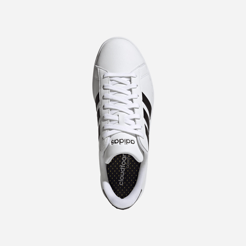 Giày Sneaker Nam Adidas Grand Court Cloudfoam Comfort - Trắng - Supersports Vietnam