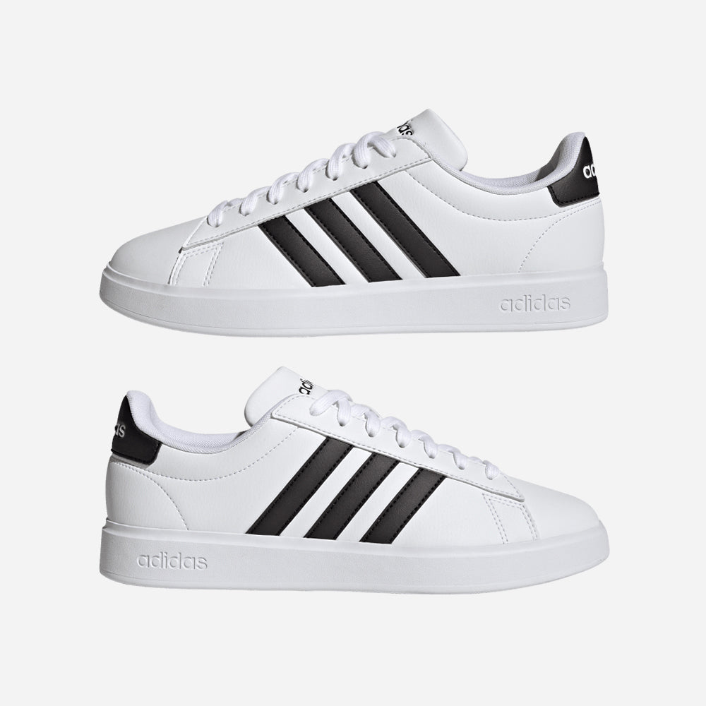 Giày Sneaker Nam Adidas Grand Court Cloudfoam Comfort - Trắng - Supersports Vietnam