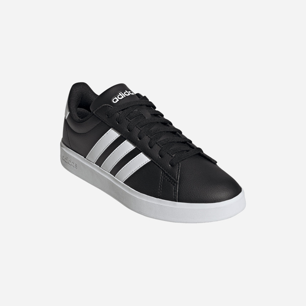 Giày Sneaker Nam Adidas Grand Court Cloudfoam Comfort - Đen - Supersports Vietnam