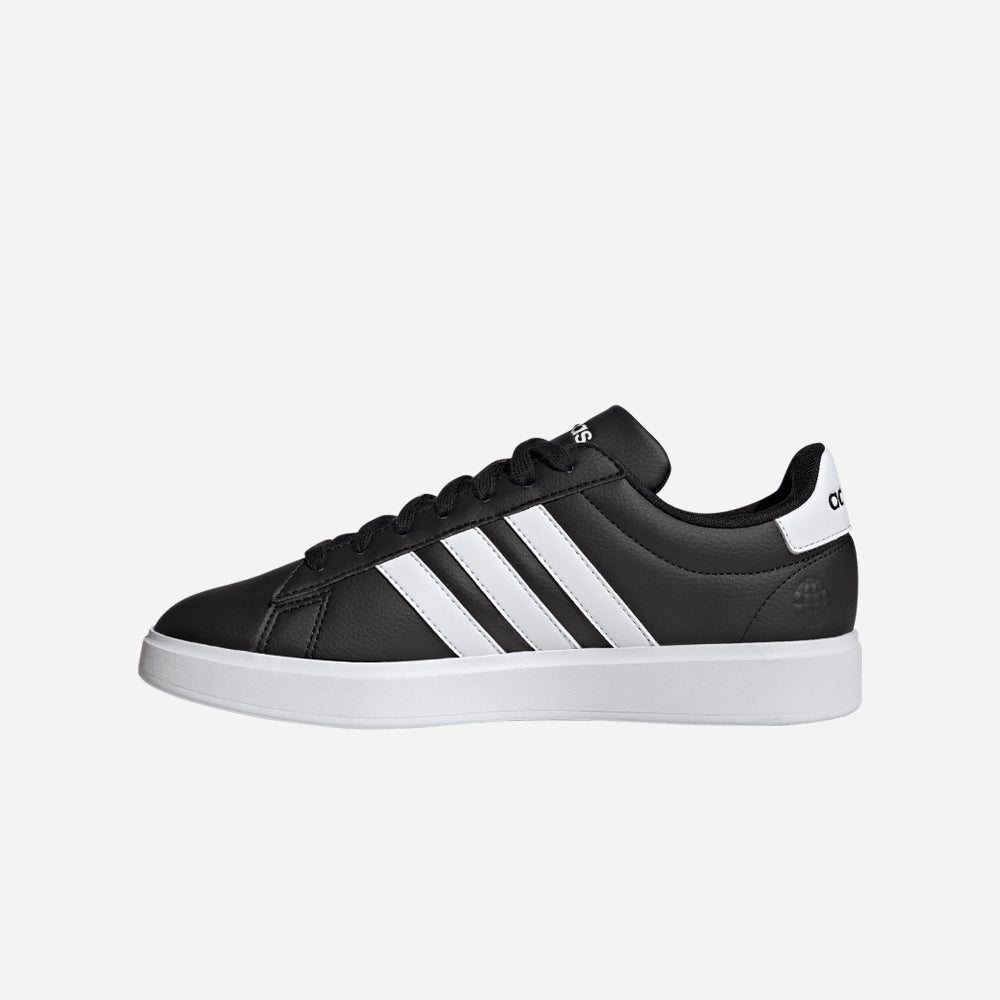 Giày Sneaker Nam Adidas Grand Court Cloudfoam Comfort - Đen - Supersports Vietnam
