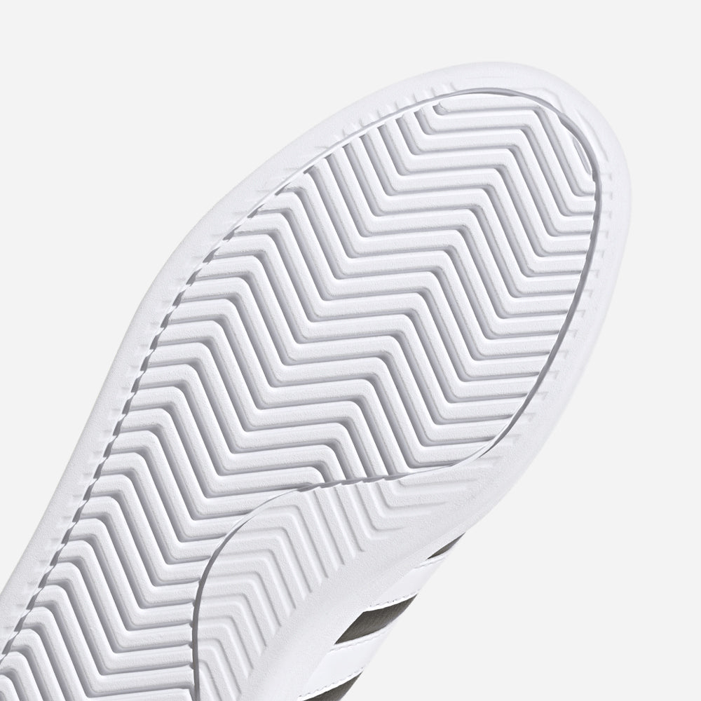 Giày Sneaker Nam Adidas Grand Court Cloudfoam Comfort - Đen - Supersports Vietnam
