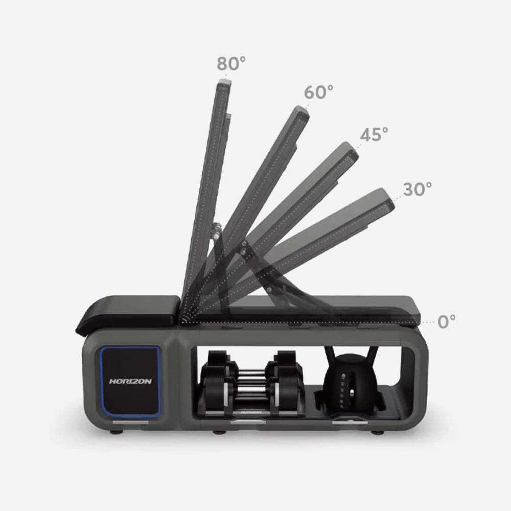 Bộ Ghế Tạ Thông Minh Horizon Bench Hbn70 - Xám - Supersports Vietnam