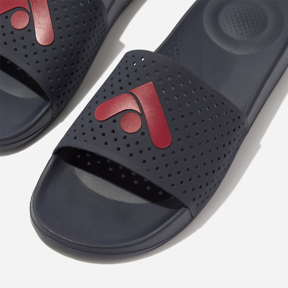 Dép Quai Ngang Nam Fitflop Iqushion Arrow Pool - Xanh Navy - Supersports Vietnam