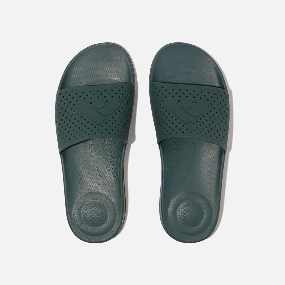 Dép Quai Ngang Nam Fitflop Iqushion Arrow Pool - Xanh Lá - Supersports Vietnam