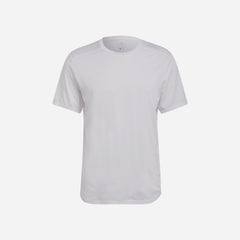 Áo Thun Chạy Bộ Nam Adidas Designed 4 Running - Trắng - Supersports Vietnam