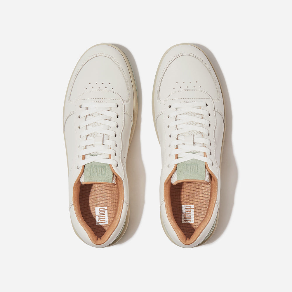 Giày Thể Thao Nữ Fitflop Rally Evo Leather - Trắng - Supersports Vietnam