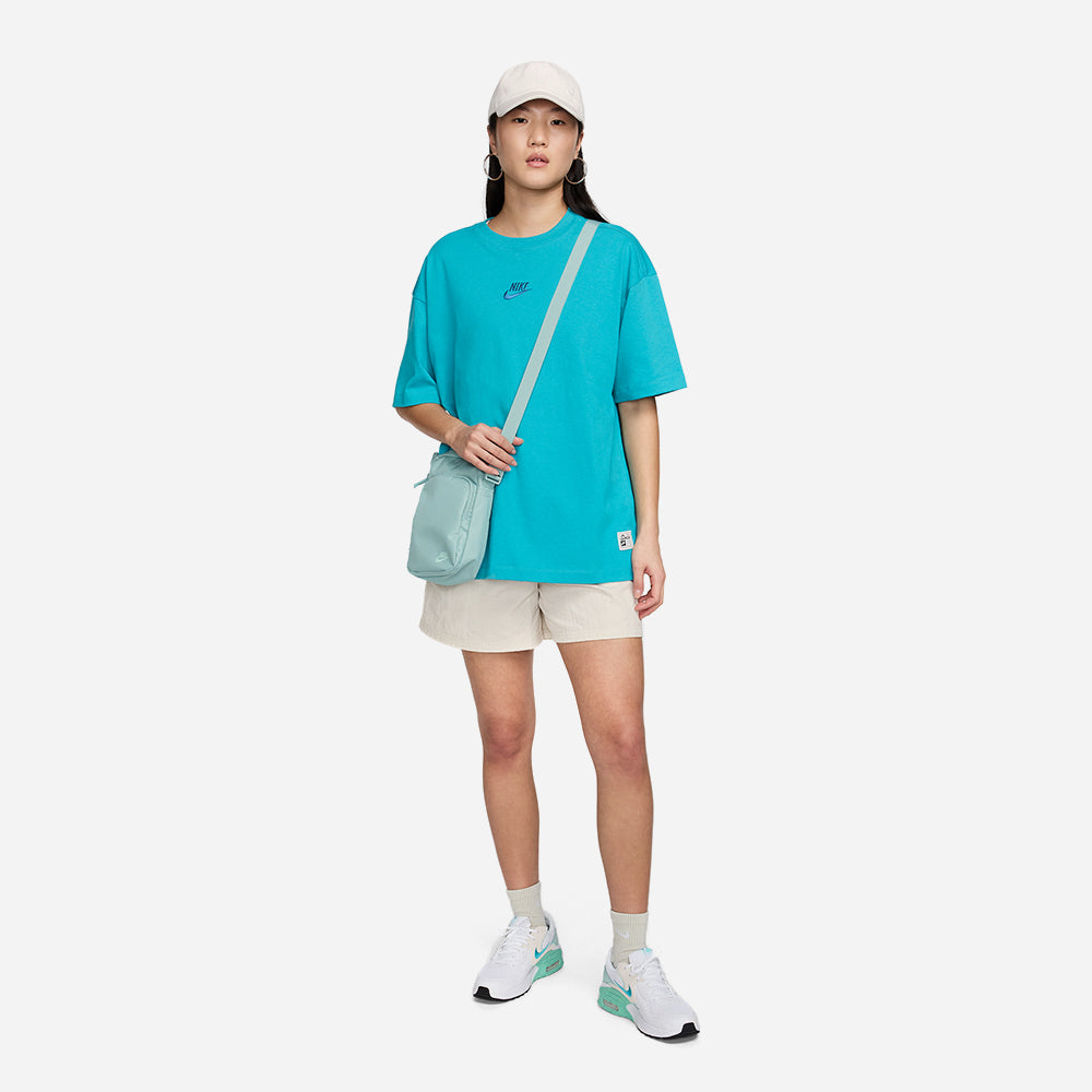 Áo Thun Nữ Nike Oversized - Xanh Dương - Supersports Vietnam