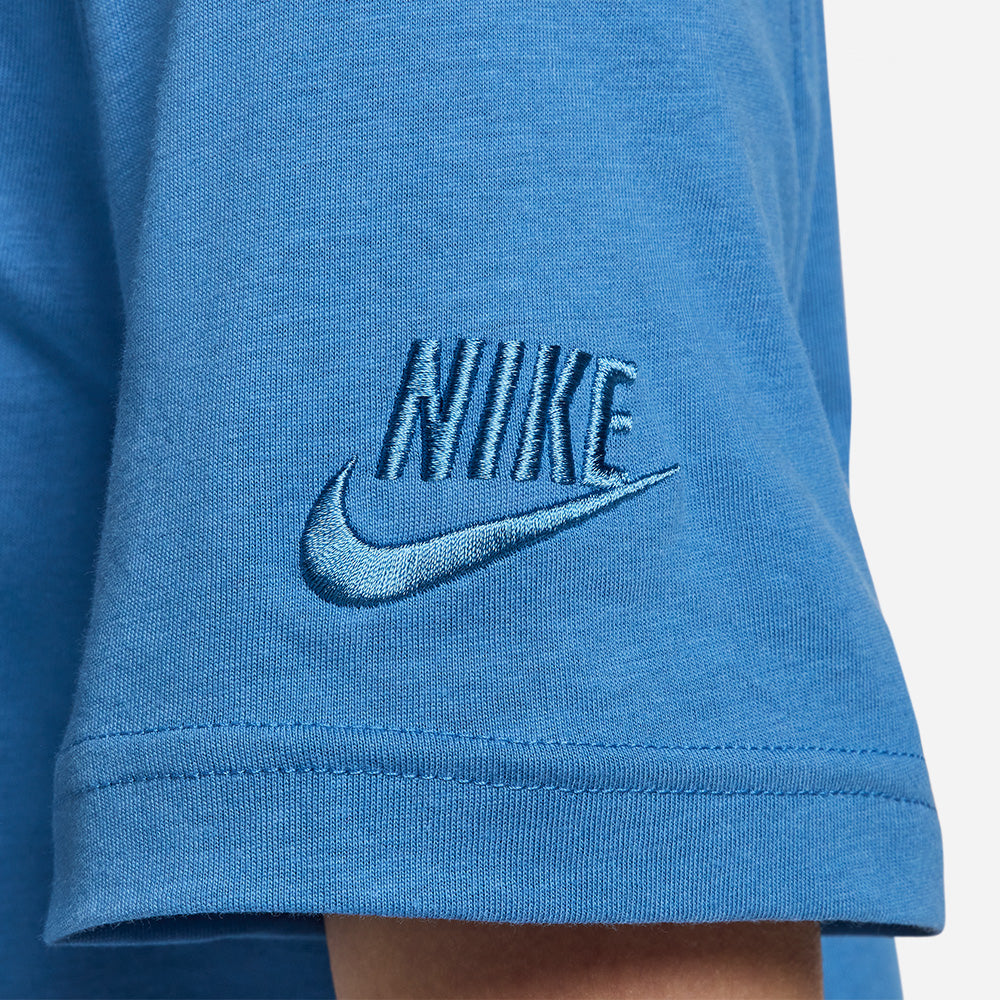 Áo Crop-Top Nữ Nike Sportwear - Xanh Dương - Supersports Vietnam