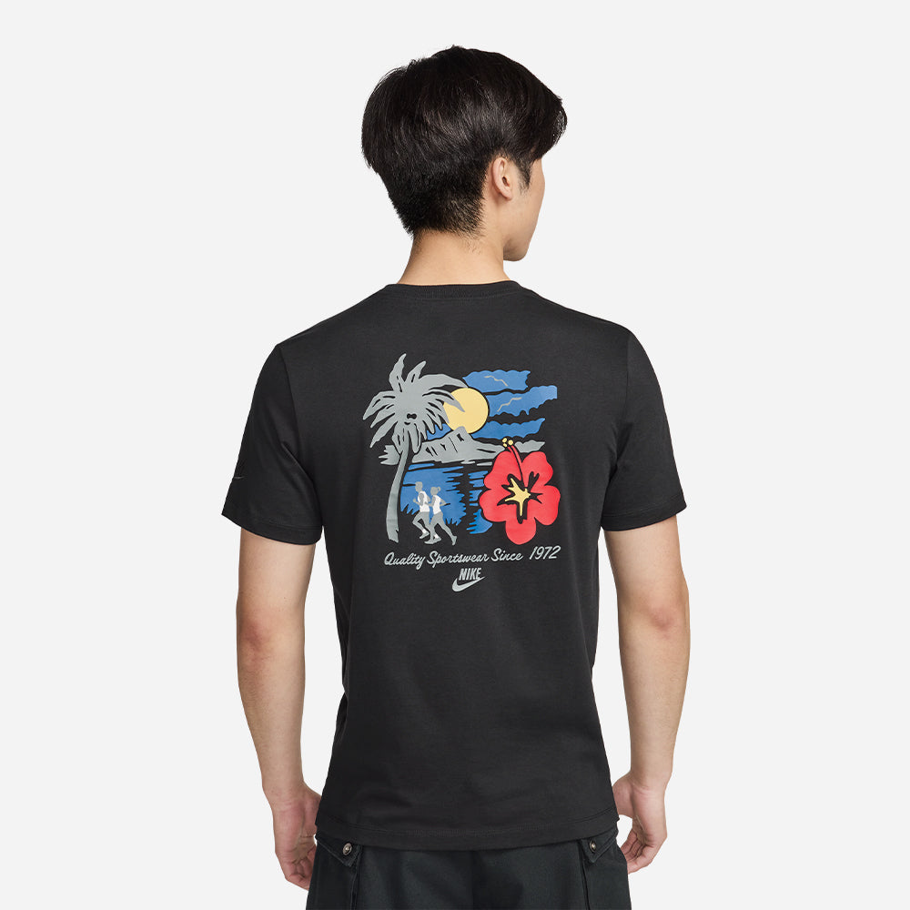 Áo Thun Nam Nike Sportwear - Đen - Supersports Vietnam
