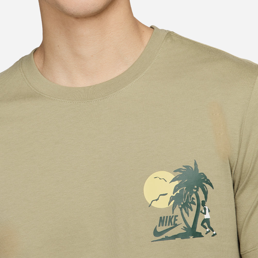 Áo Thun Nam Nike Sportwear - Xanh Quân Đội - Supersports Vietnam