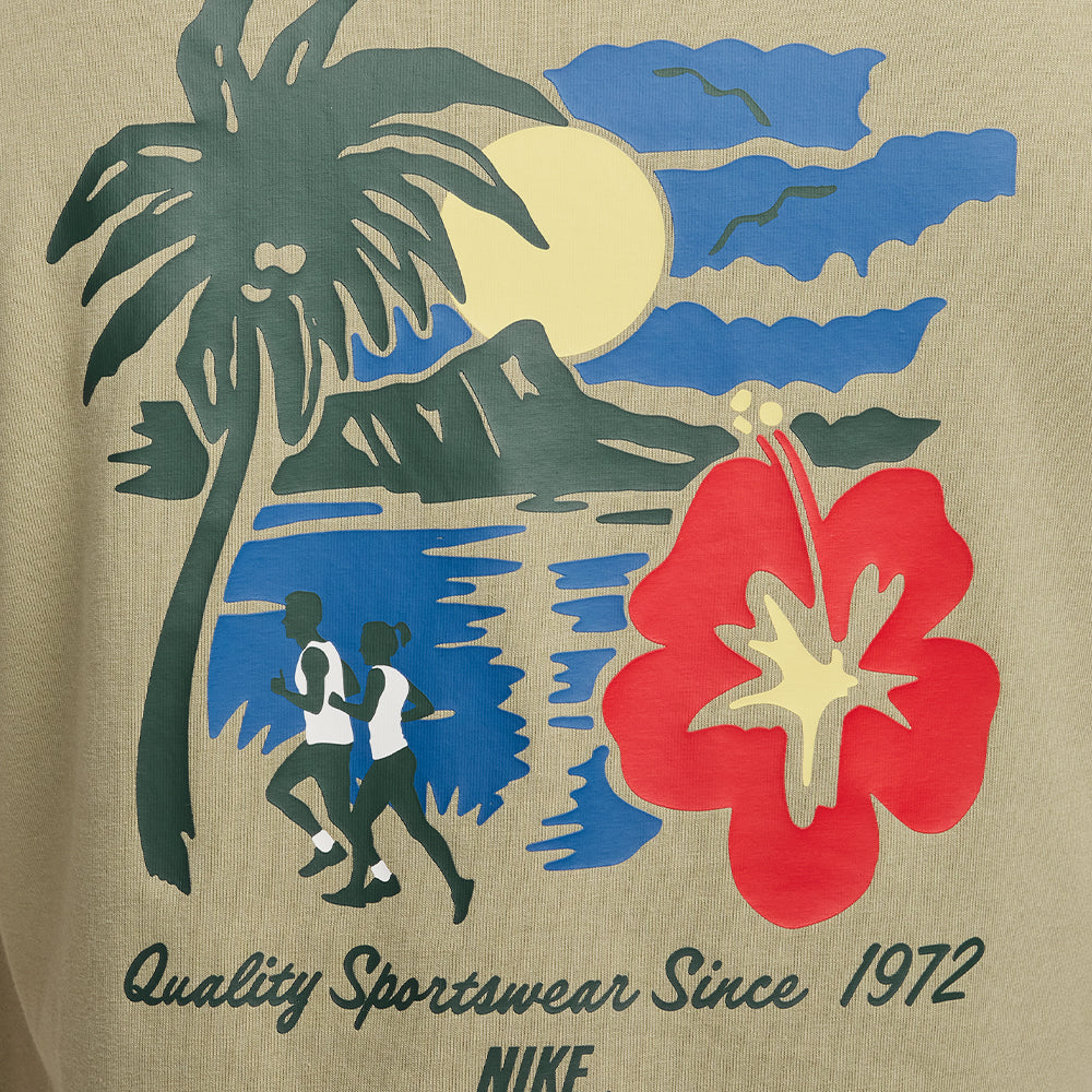 Áo Thun Nam Nike Sportwear - Xanh Quân Đội - Supersports Vietnam