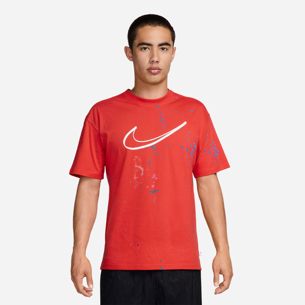 Áo Thun Tay Ngắn Nam Nike M90 Breaking - Đỏ - Supersports Vietnam