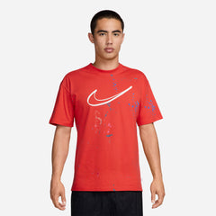 Áo Thun Tay Ngắn Nam Nike M90 Breaking - Đỏ - Supersports Vietnam