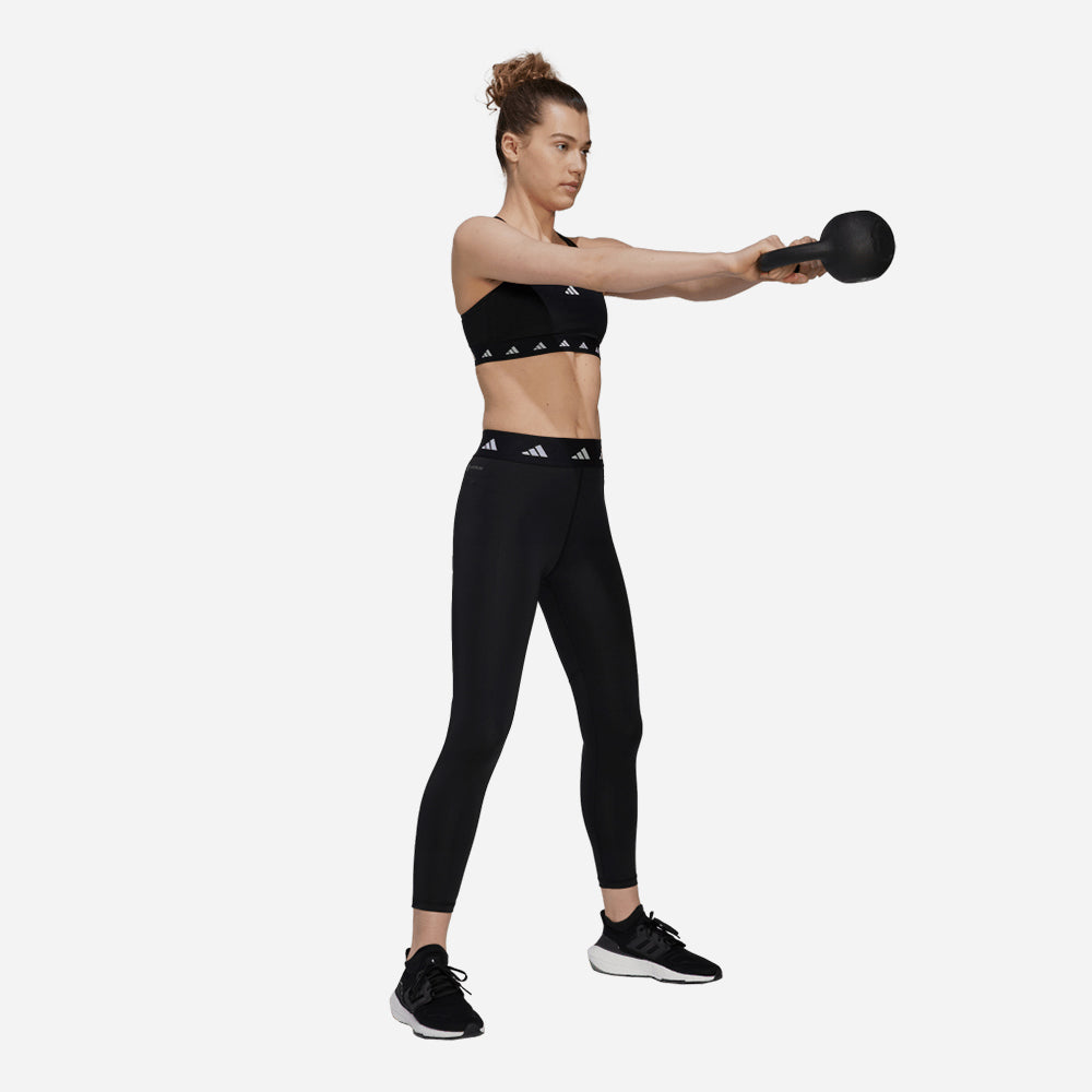 Quần Bó Thể Thao Nữ Adidas Techfit 7/8 - Đen - Supersports Vietnam