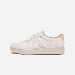 Giày Thể Thao Nữ Fitflop Rally Open-Mesh Panel - Trắng - Supersports Vietnam