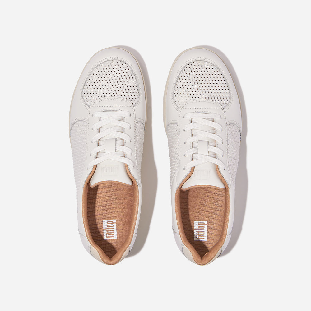 Giày Thể Thao Nữ Fitflop Rally Open-Mesh Panel - Trắng - Supersports Vietnam