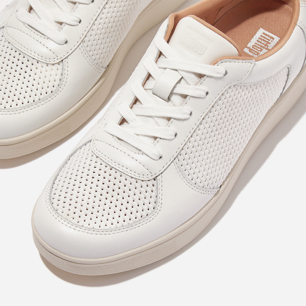 Giày Thể Thao Nữ Fitflop Rally Open-Mesh Panel - Trắng - Supersports Vietnam