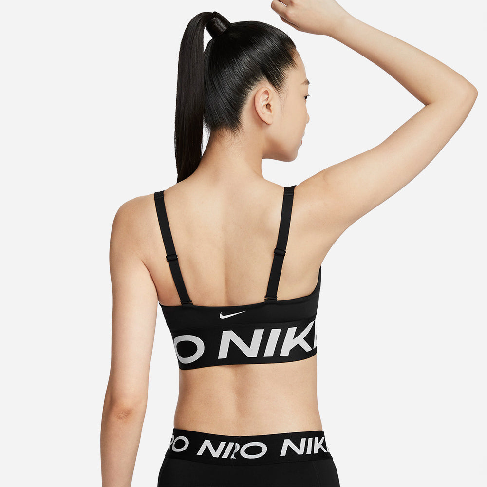 Áo Bra Thể Thao Nữ Nike Pro Indy Plunge - Đen - Supersports Vietnam