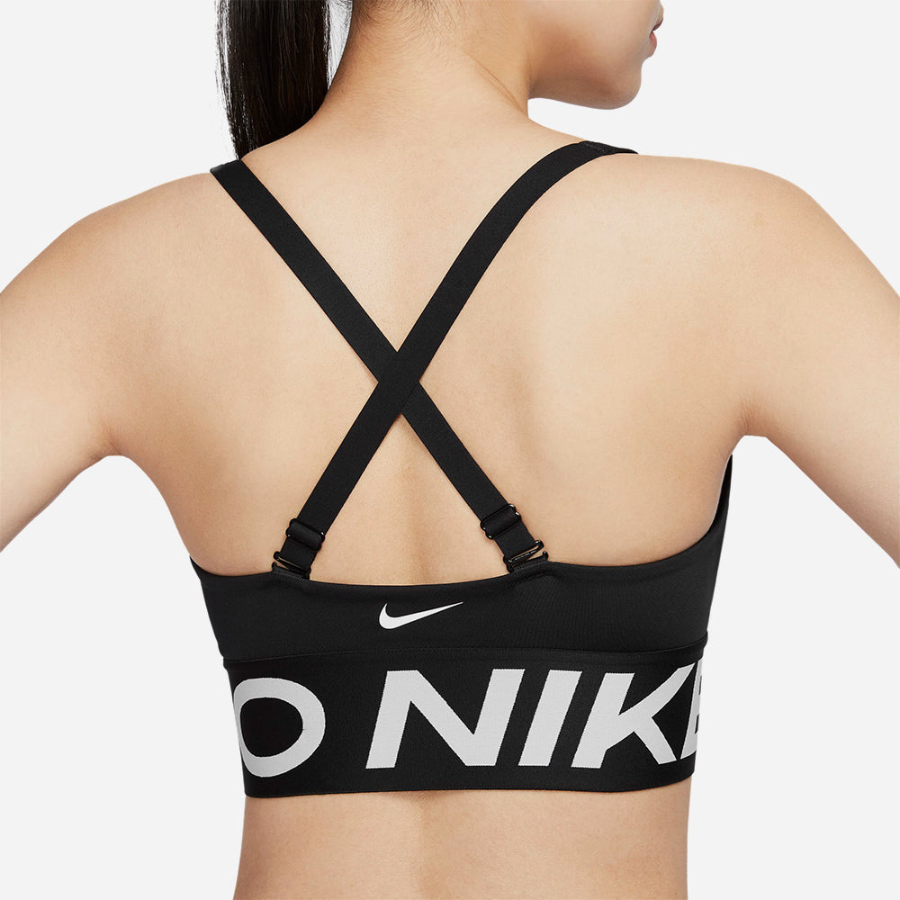 Áo Bra Thể Thao Nữ Nike Pro Indy Plunge - Đen - Supersports Vietnam