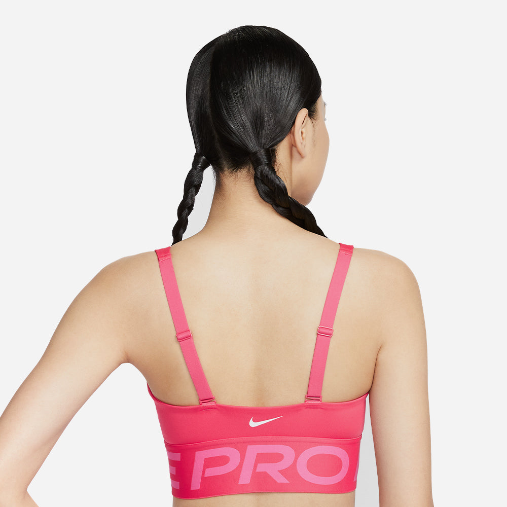 Áo Bra Thể Thao Nữ Nike Pro Indy Plunge - Hồng - Supersports Vietnam